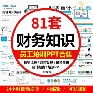 员工财务管理培训PPT课件成品报销流程制度税务预算会计报表模板